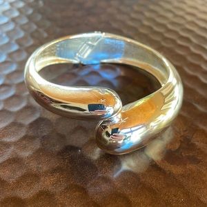 Silver Hinged Bracelet